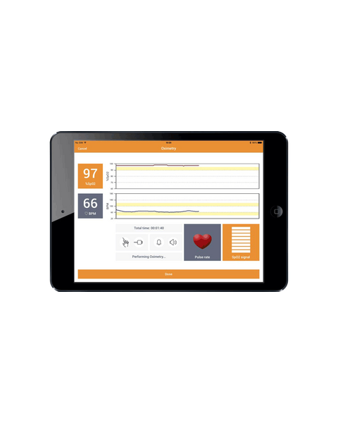 MIR SPIROBANK II SMART Спирометр с опцией оксиметрии для IPAD — фото 7